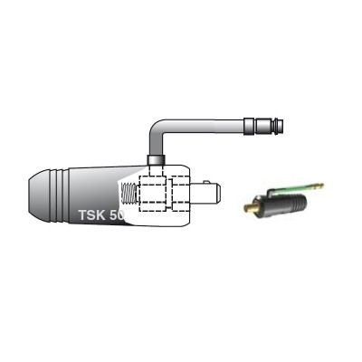 SPINA VOLANTE TIG 50 M12X1 ATT. RAPIDO L:0,6M